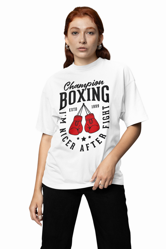 Champion Boxing Oversized T-Shirts