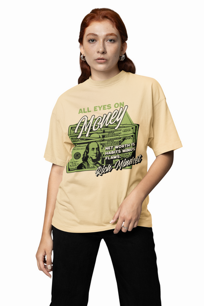 Rich Mindset Oversized T-Shirt for Bold Streetwear Style