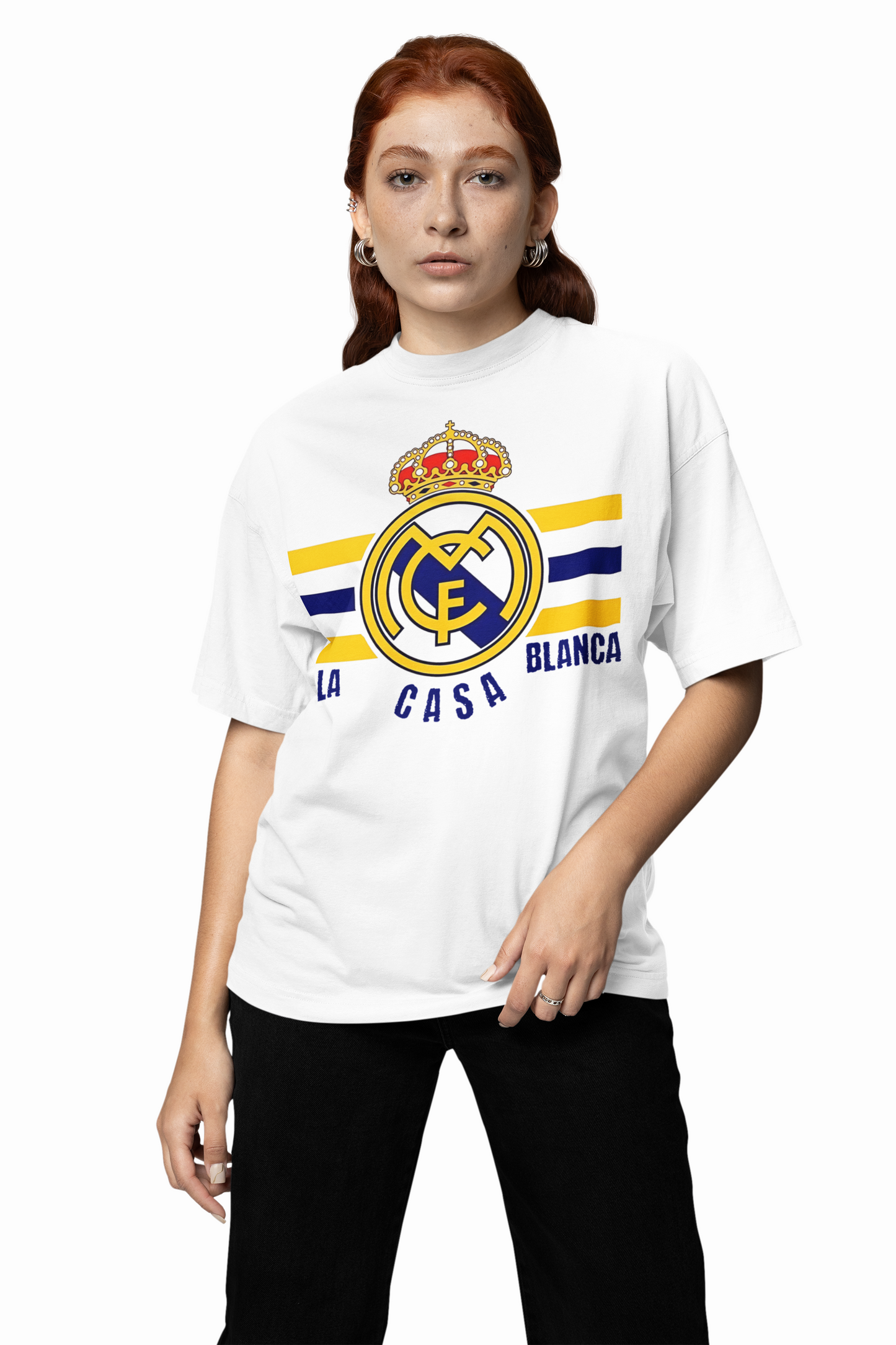 Madrid Home Pride Oversized T-Shirt – Football Fan Apparel