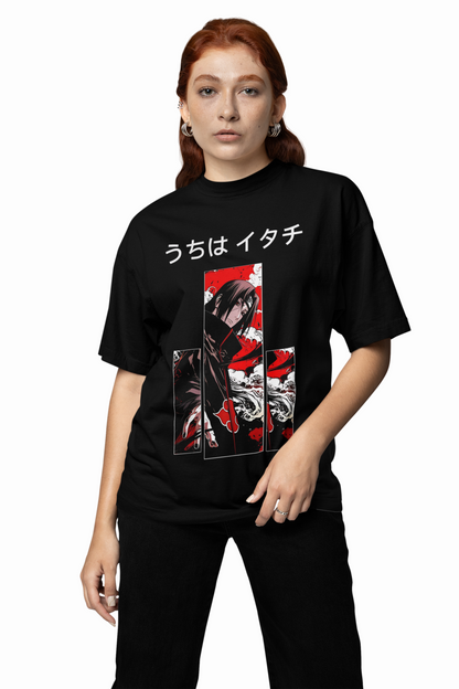 Buy Fream Of Uchiha Oversized T-Shirt – Cool Ninja Streetwear