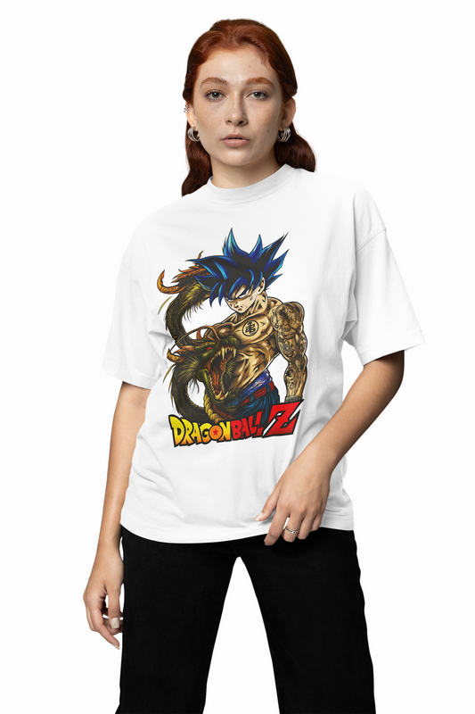 Dragon Wrapped Oversized T-Shirts