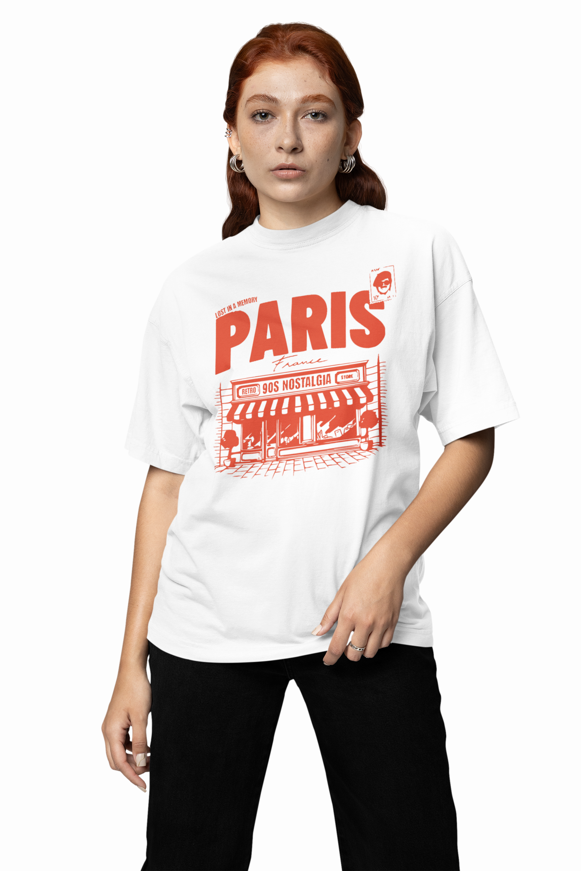Paris Oversized T-Shir