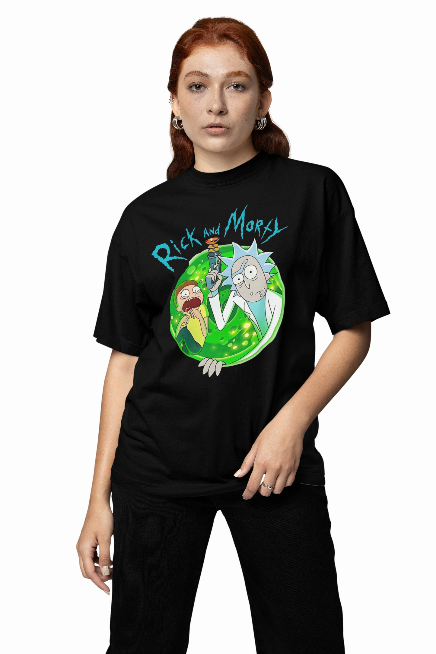 Rick And Morty Oversized T-Shirts for Bold Streetwear