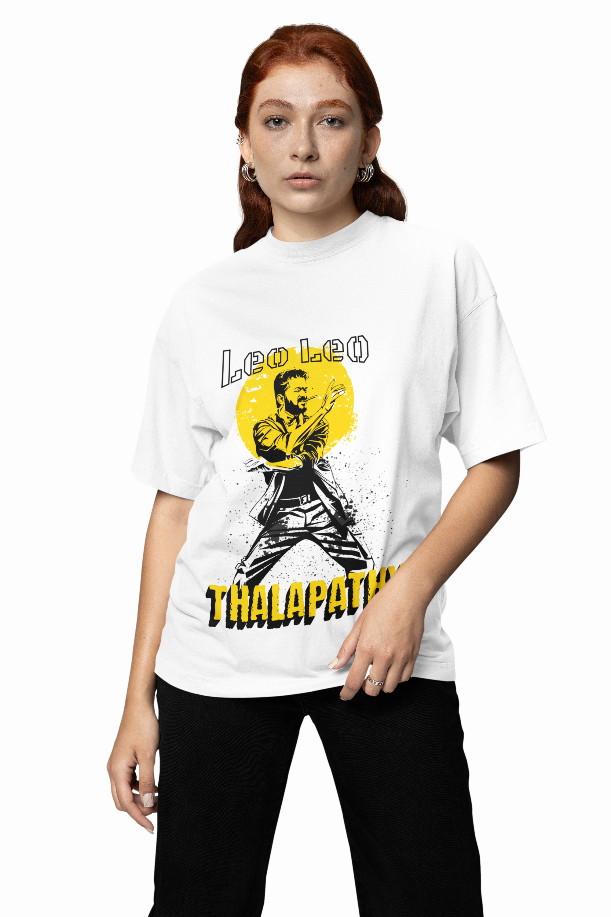 Vijay Thalapathy Actor Oversized T-Shirt