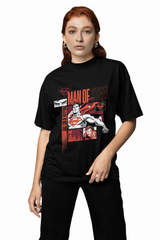Superman Vintage Print Oversized T-Shirt