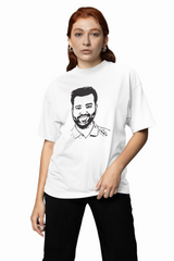 Hitman Face Oversized T-Shirts