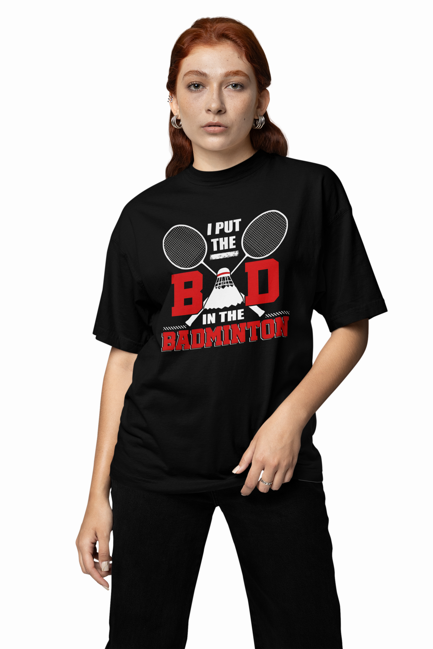Badminton Pro Oversized T-Shirt