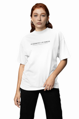 Harmony Of Bird Oversized T-Shirt
