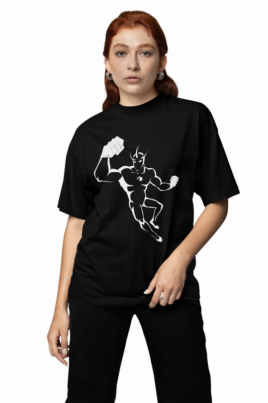 Ben 10 Alien X Oversized T-Shirts Powerful Alien Streetwear