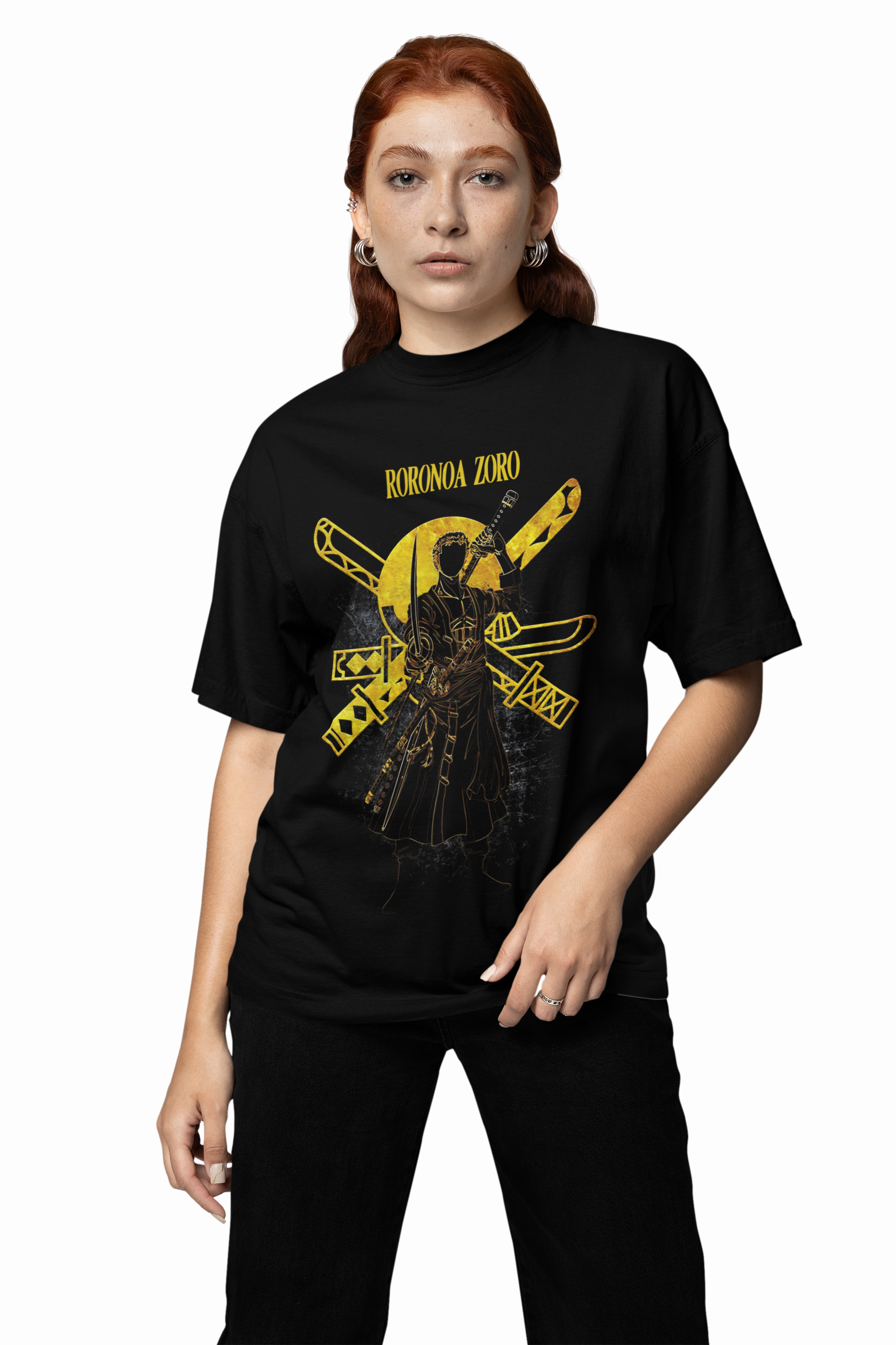 One Piece Zoro Fury Oversized T-Shirt