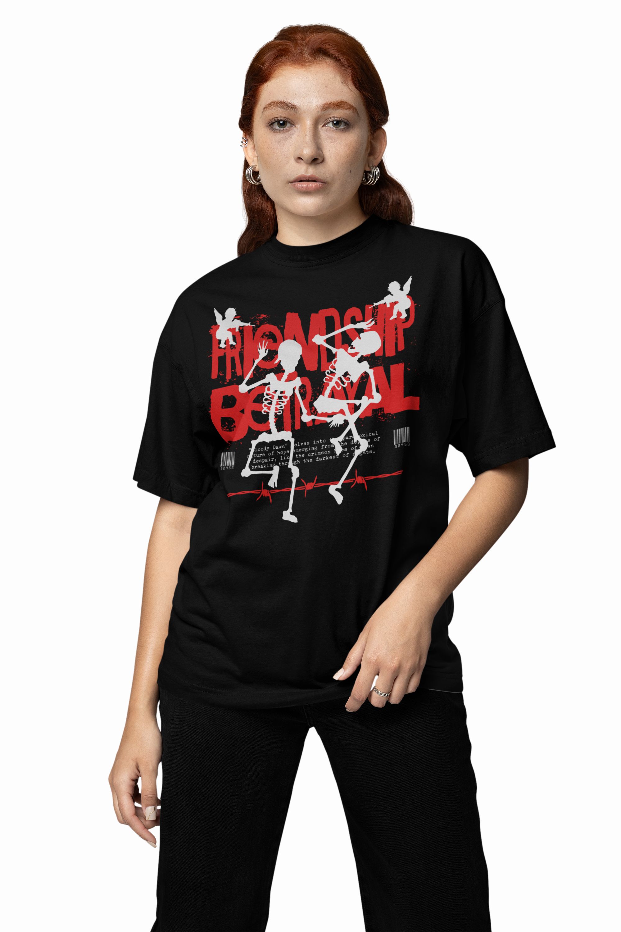 Friendship betrayal Oversized T-Shirt