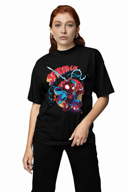 Spider Graphic Oversized T-Shirt