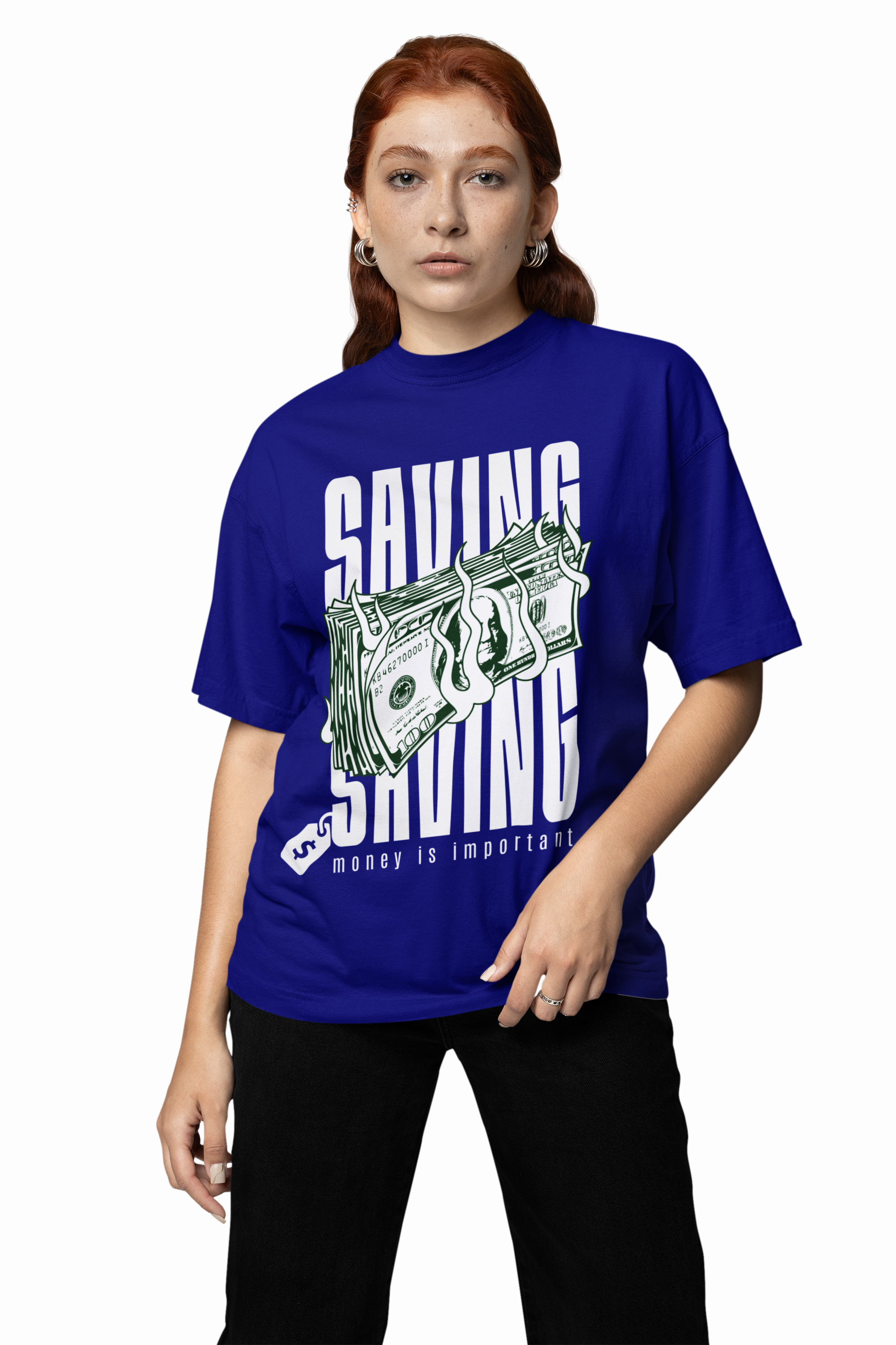 Money Is Important Oversized T-Shirt