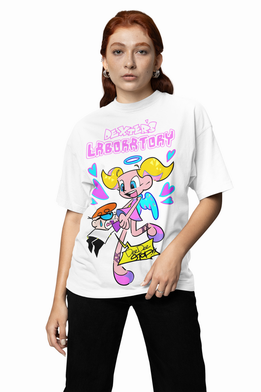 Dexter's Laboratory Classic Cartoon T-Shirt  Trendy & Stylish