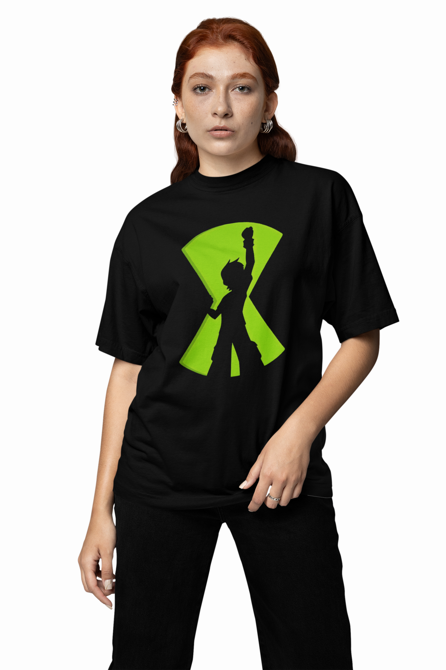 Ben 10 Comic Oversized T-Shirt Cool Cartoon Graphic T-shirts