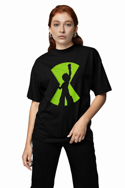 Ben 10 Comic Oversized T-Shirt Cool Cartoon Graphic T-shirts