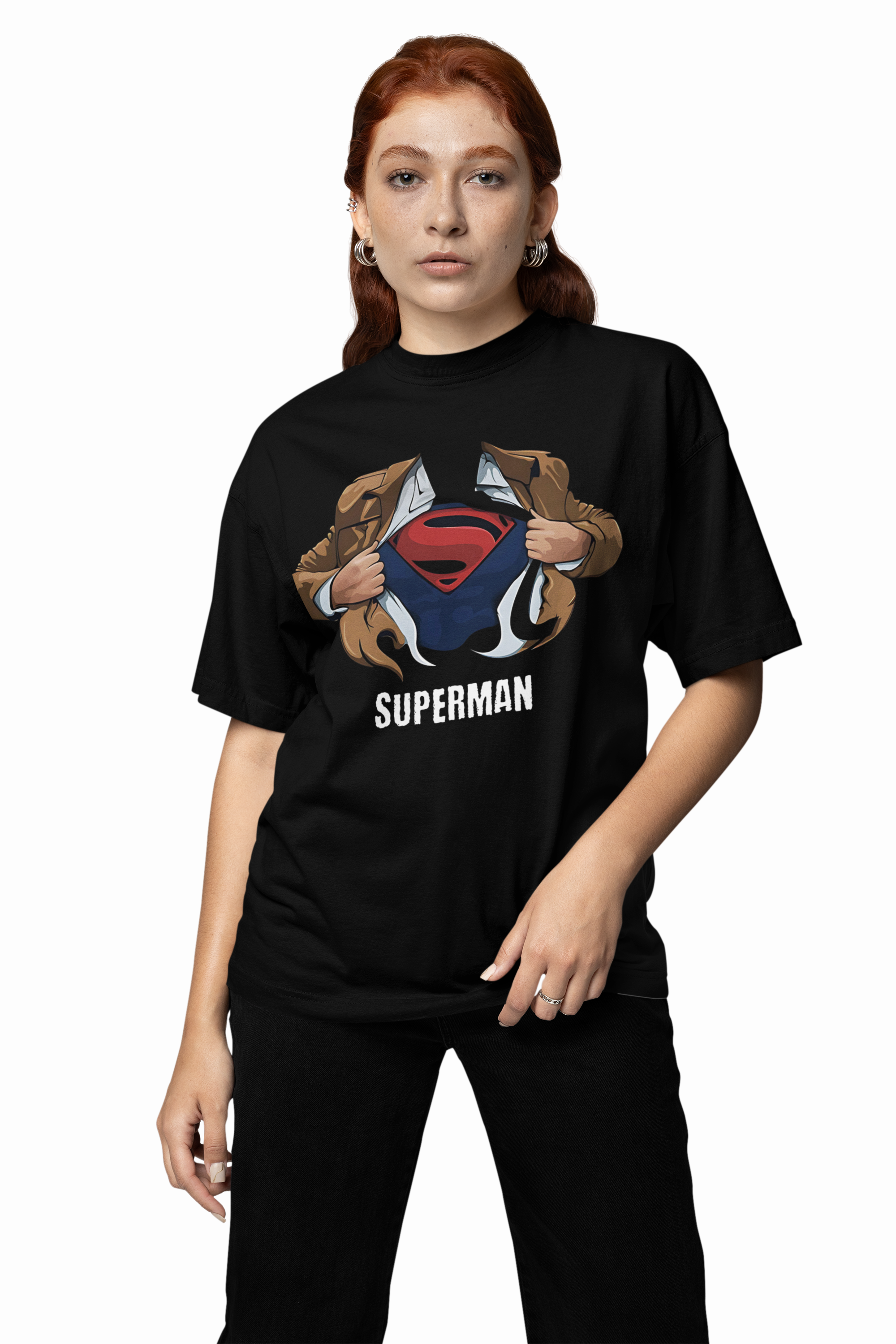 Superman Guardian Oversized T-Shirt