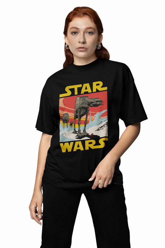 AT-AT Star Wars Oversized T-Shirts Iconic Galactic Streetwear