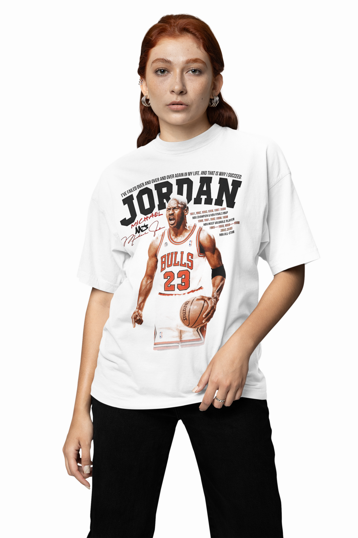 Michael Oversized T-Shirt for Bold Style and Comfort