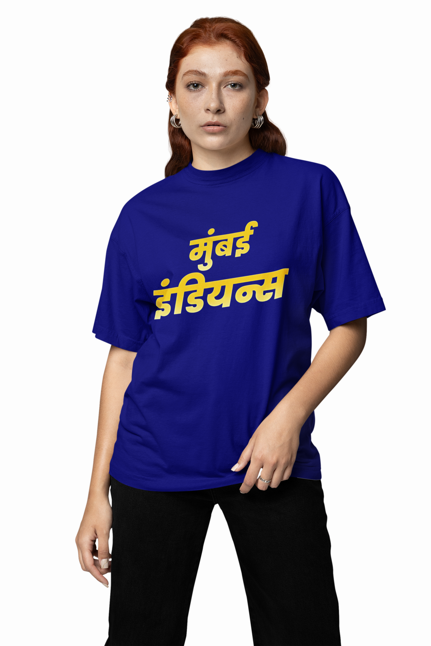 Mumbai Indians Oversized T-Shirts