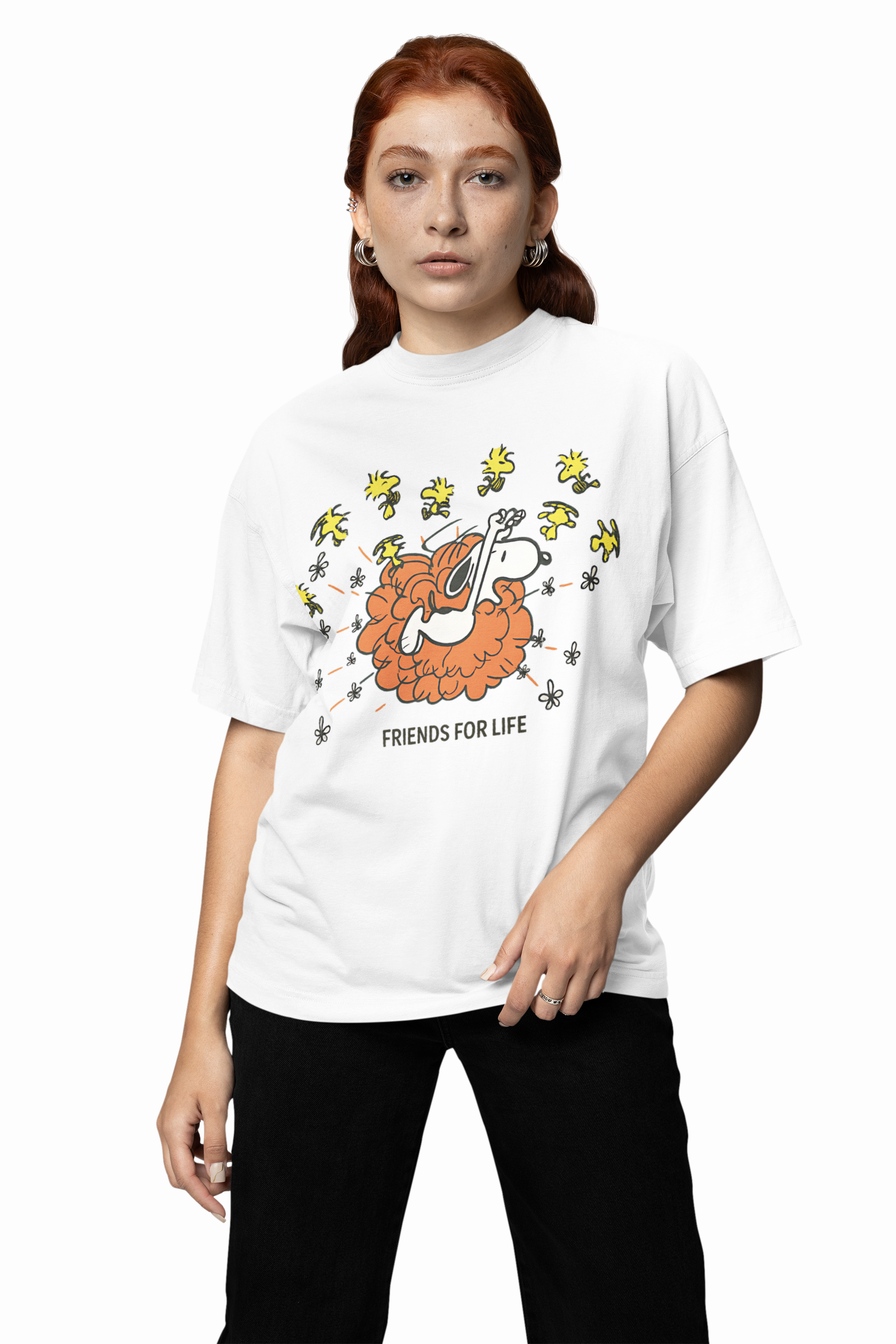 Friends For Life Oversized T-Shirt