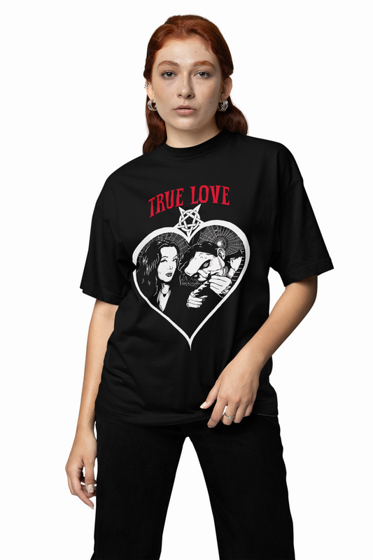 True Love Oversized T-Shirt for Soft Casual Daily Style