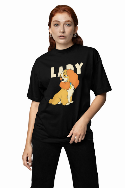 Tramp & Lady Couple Oversized T-Shirts