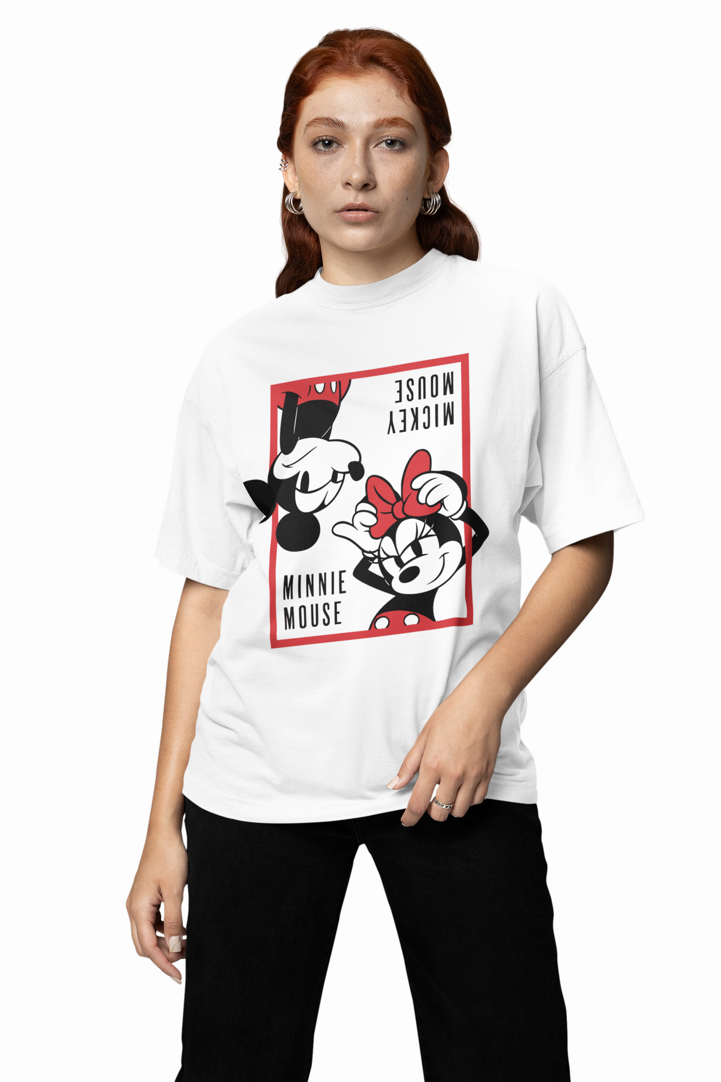 Mickey Minnie Oversized T-Shirts