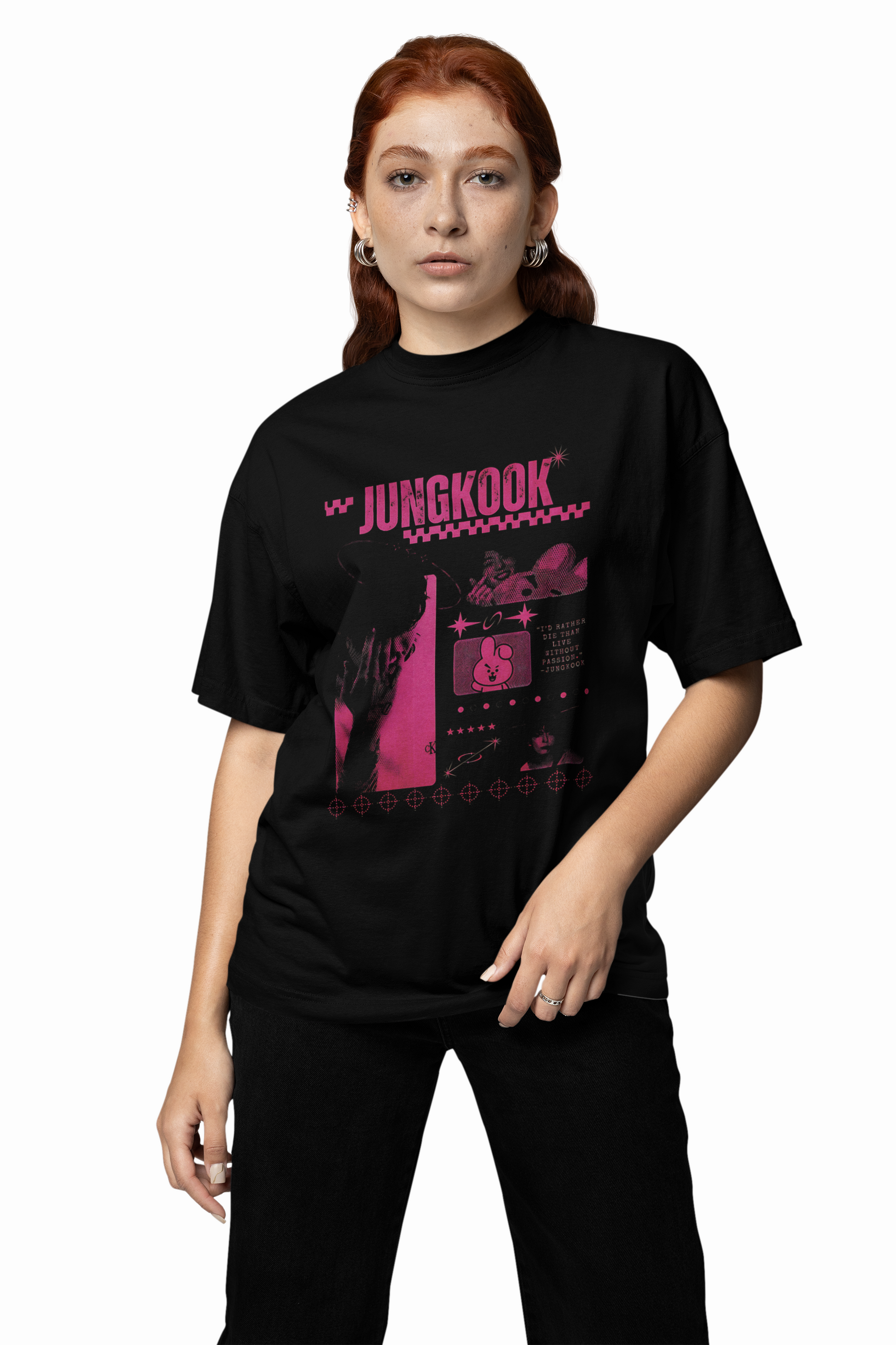 Buy BTS Jungkook Oversized T-Shirt Stylish Comfort for Every ARMY Buy BTS Jungkook Oversized T-Shirt Stylish Comfort for Every ARMY