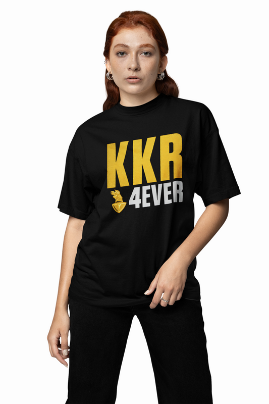 KKR Team Forever Oversized T-Shirts