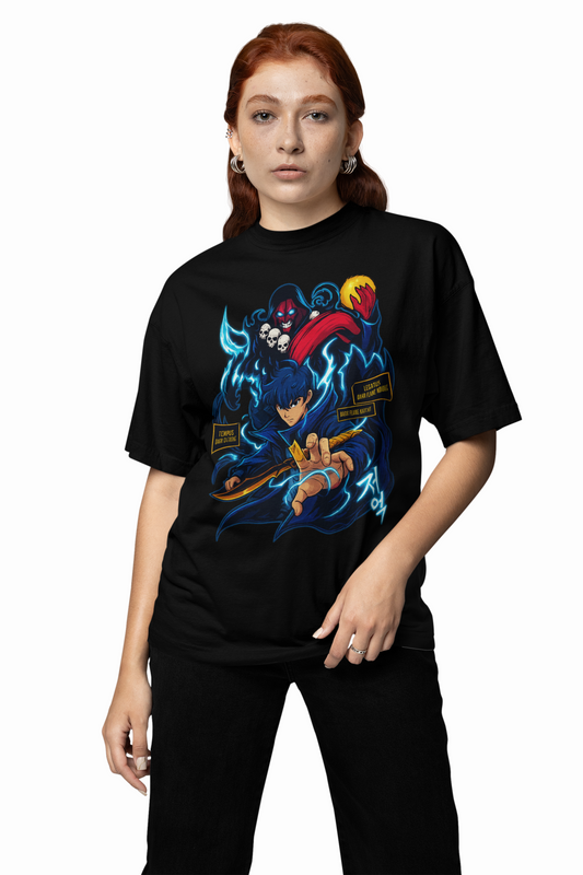 Dark Flure Katcht Oversized T-Shirts