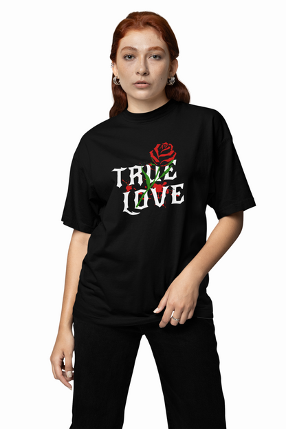 True Love Oversized T-Shirts for Everyday Casual Comfort
