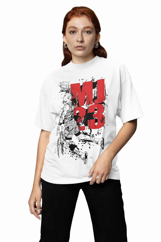 Basketball MJ23 Oversized T-Shirt – Iconic Streetwear Style