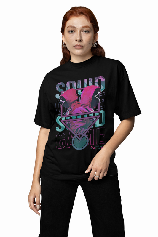 Squid Game Graphic Oversized T-Shirt