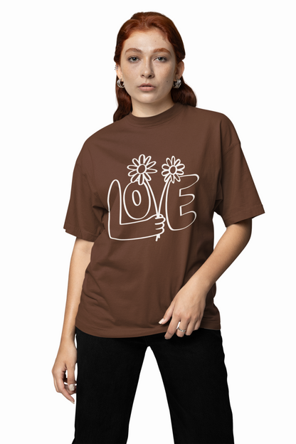 Spread Love Oversized T-Shirt – Relaxed Streetwear Vibes