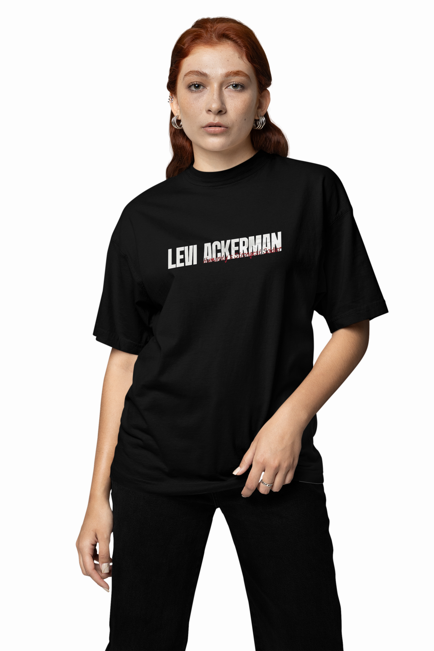 Levi Ackerman Oversized T-Shirts – Cool Attack On Titan Style