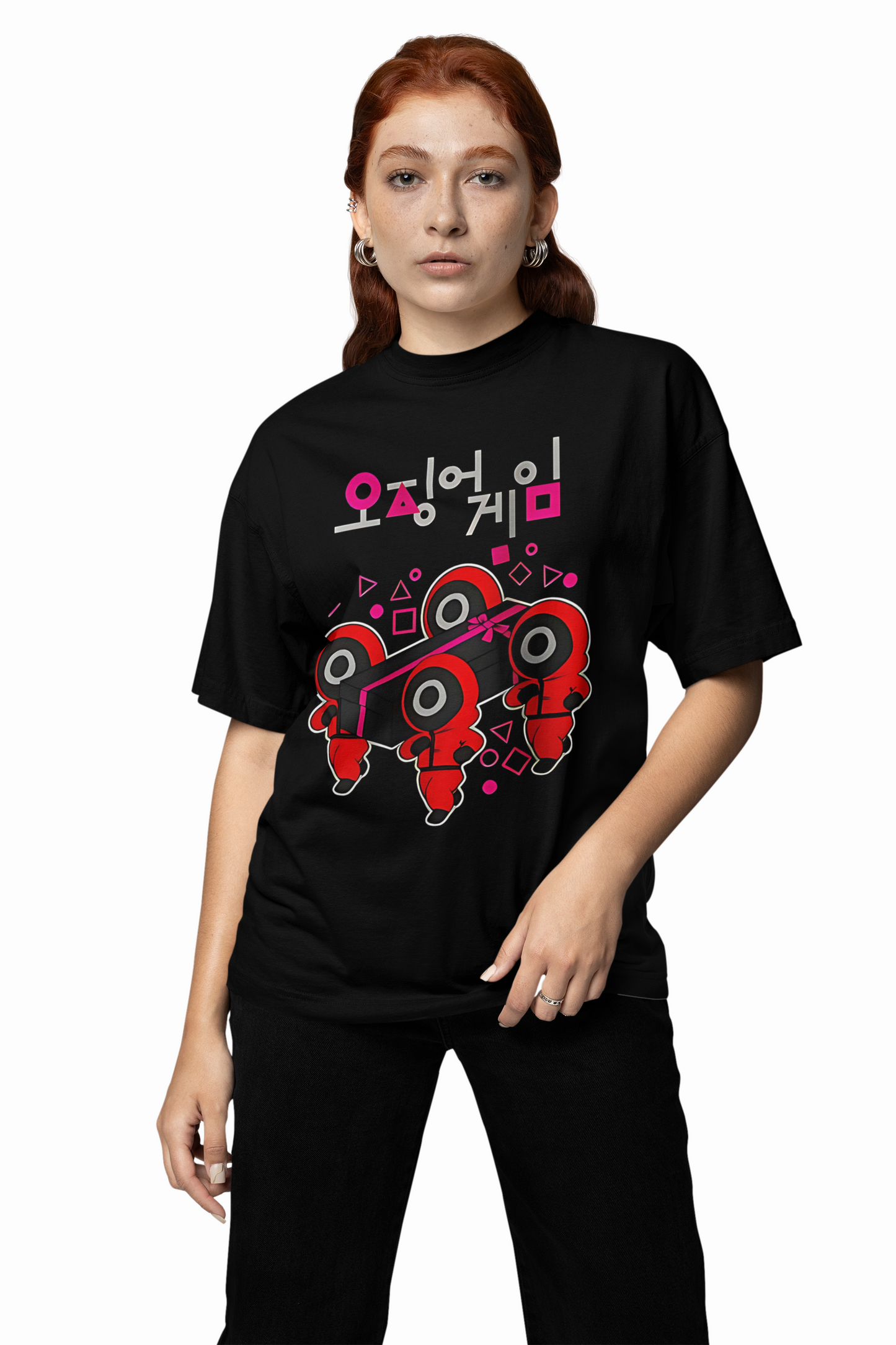 Mini Guards Oversized T-Shirt Streetwear Unisex Style
