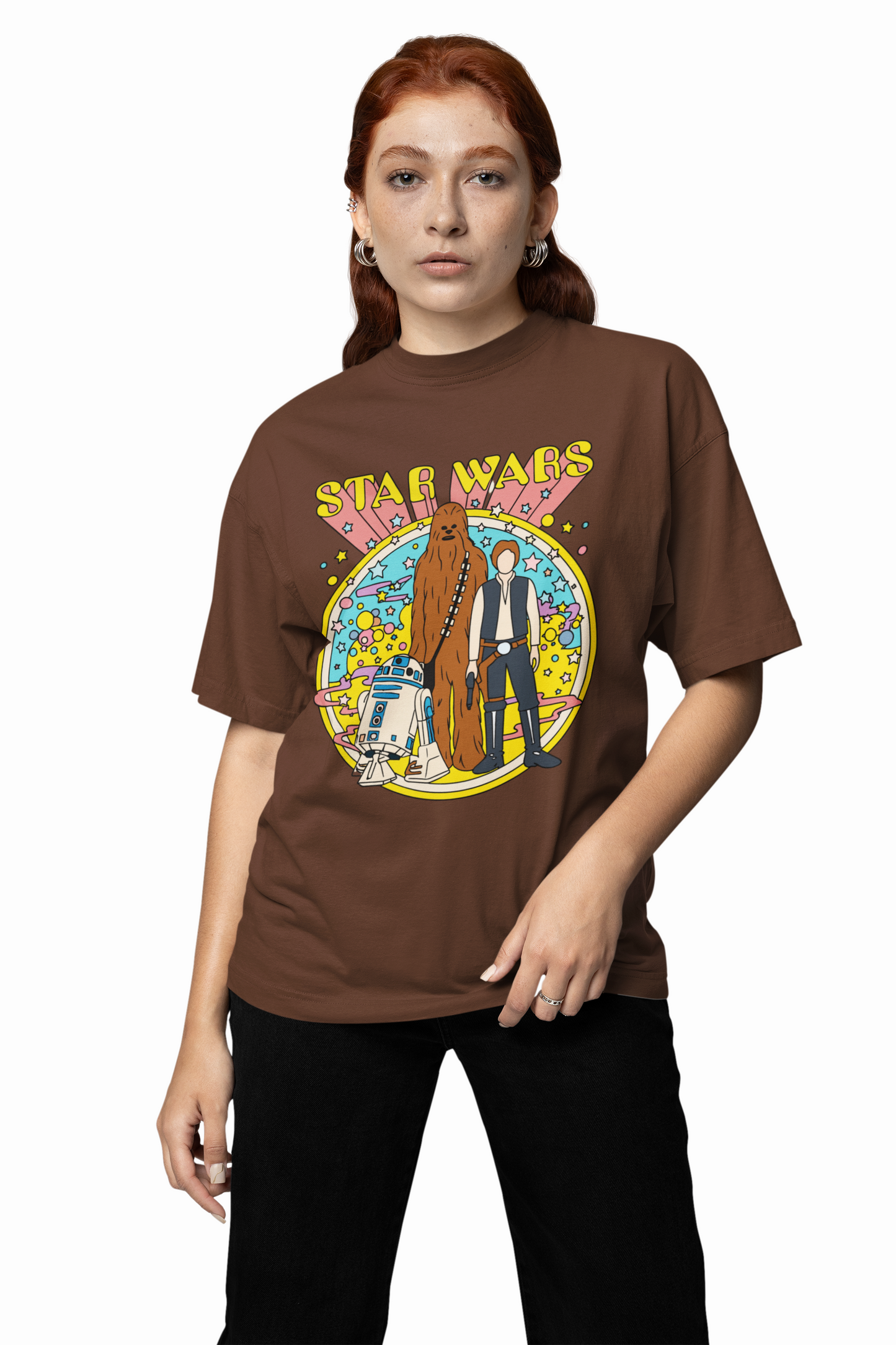 Groovy Retro Oversized T-Shirts – Vintage Aesthetic Streetwear