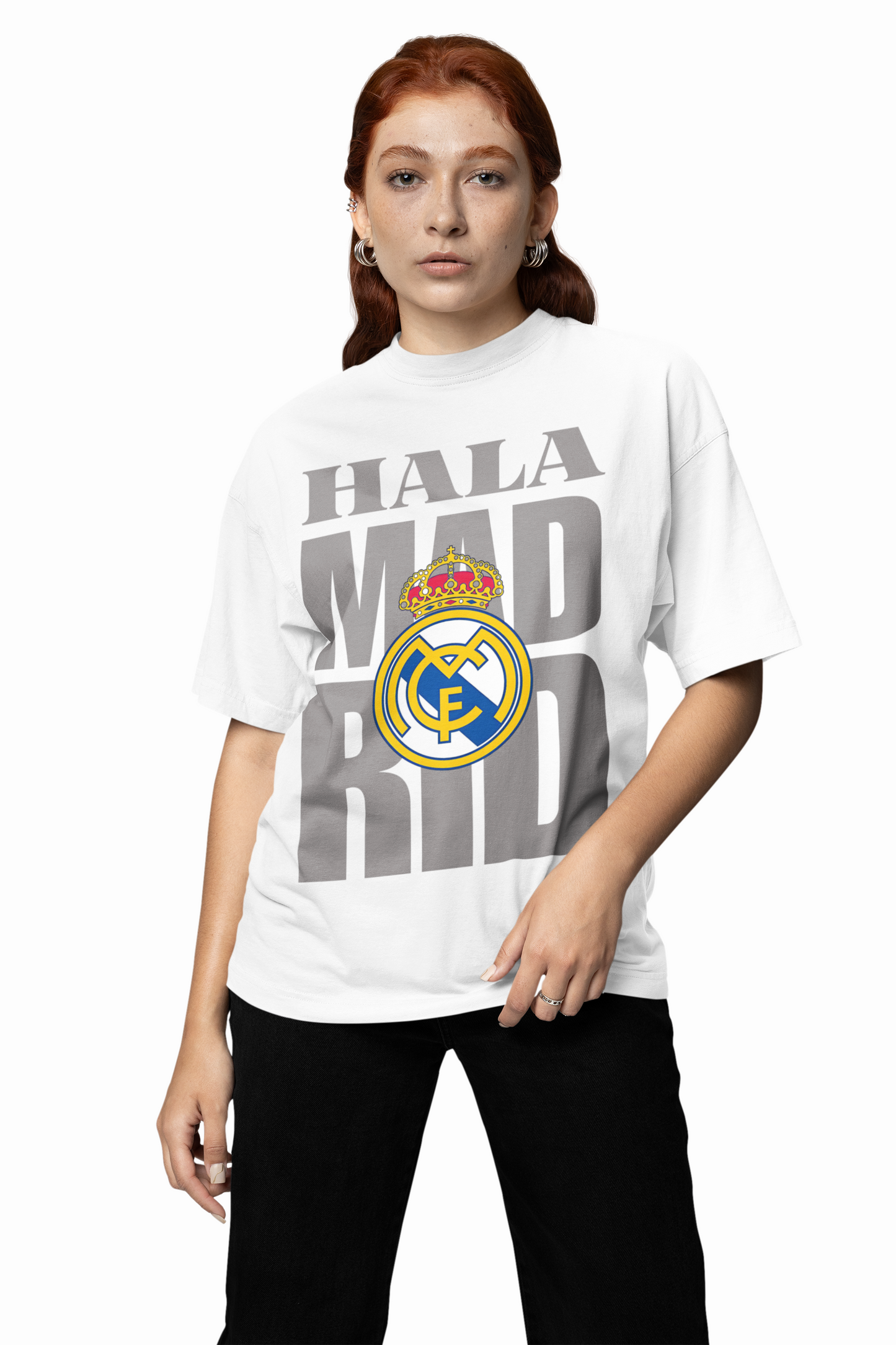 White House Legacy Oversized T-Shirt White Statement Style Tee