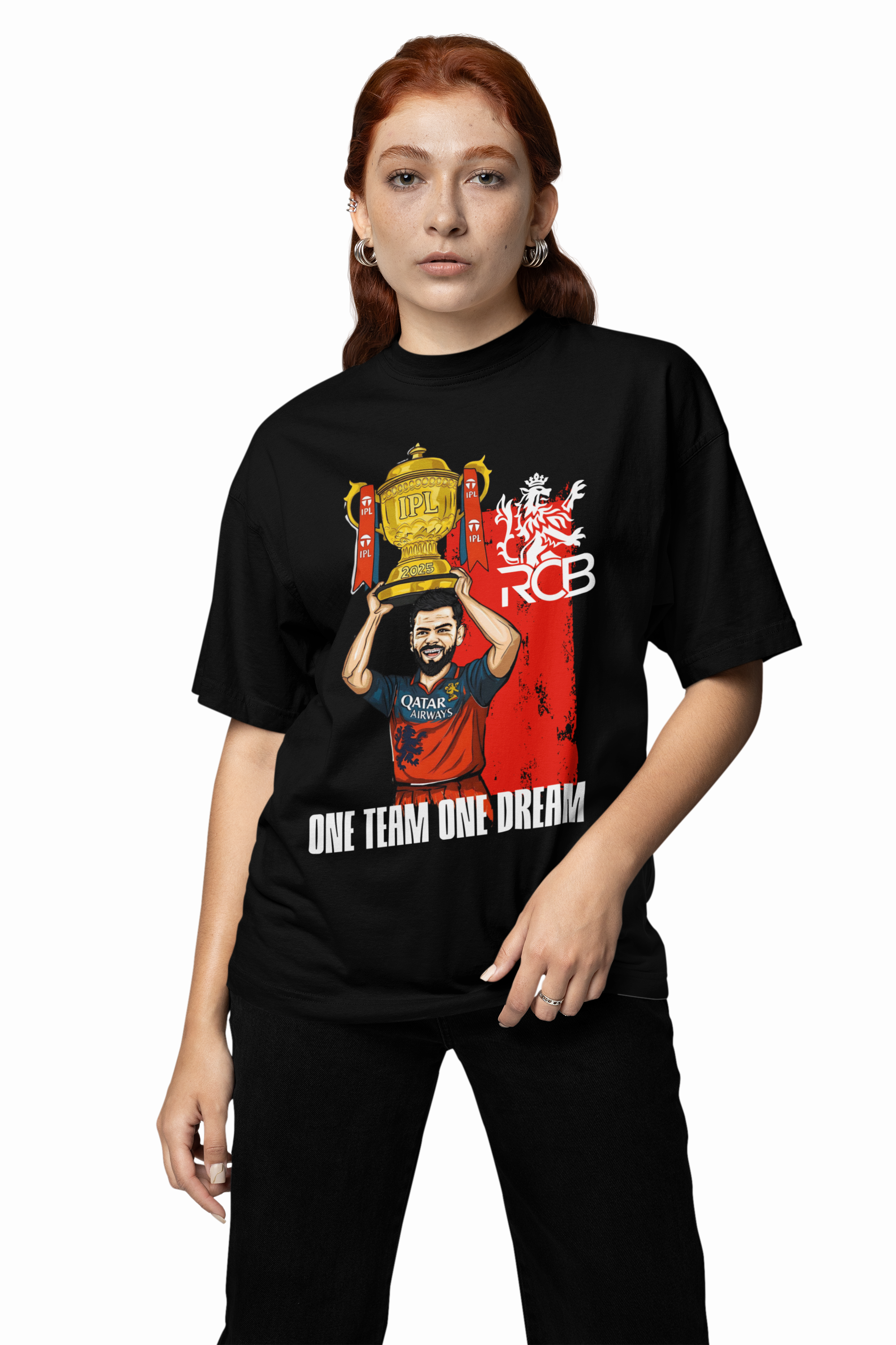 One Team One Dream Oversized T-Shirt