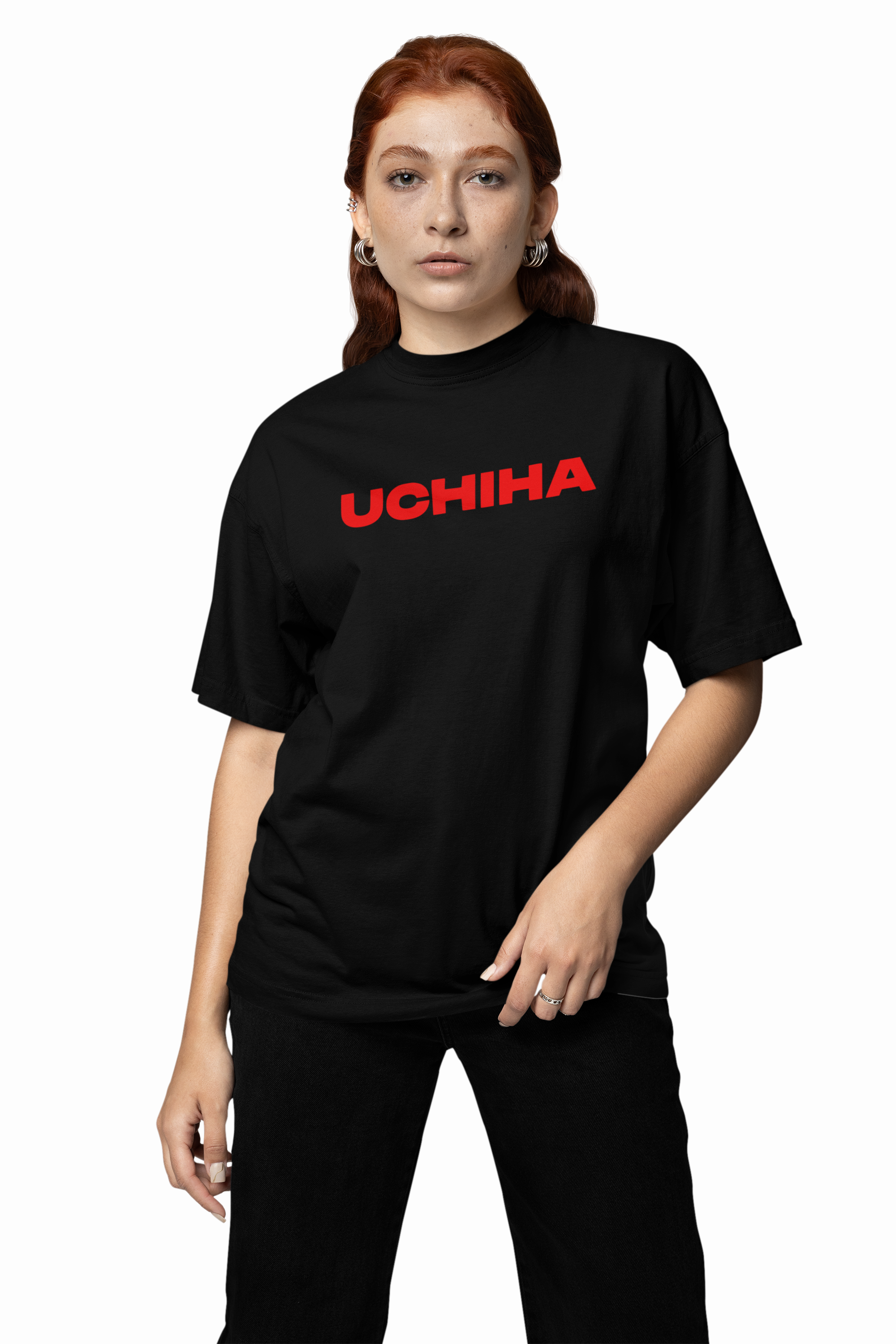Itachi Uchiha's Eyes Oversized T-Shirt