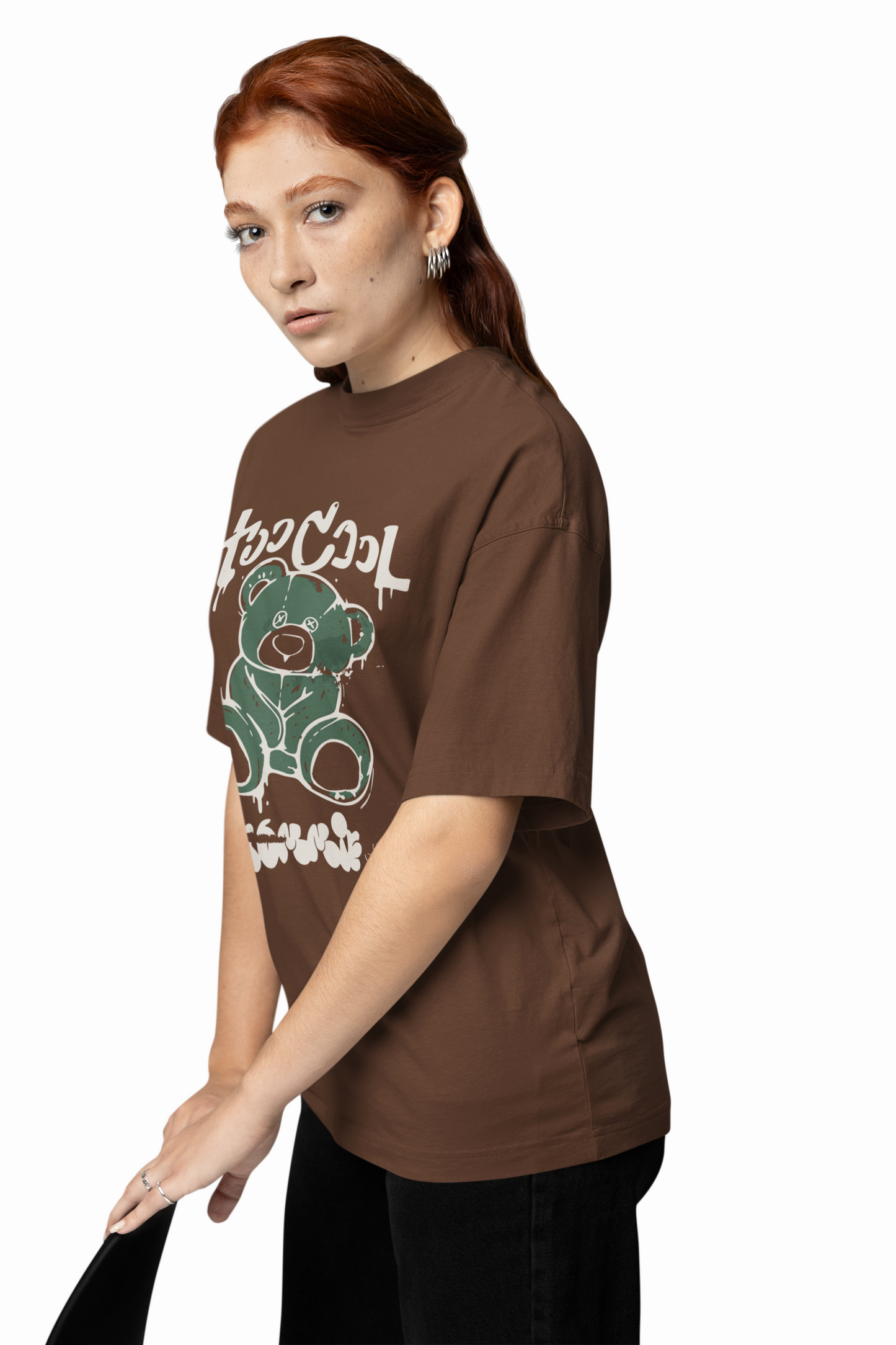 To Cool Oversized T-Shirts Trendy Streetwear Graphic Tee