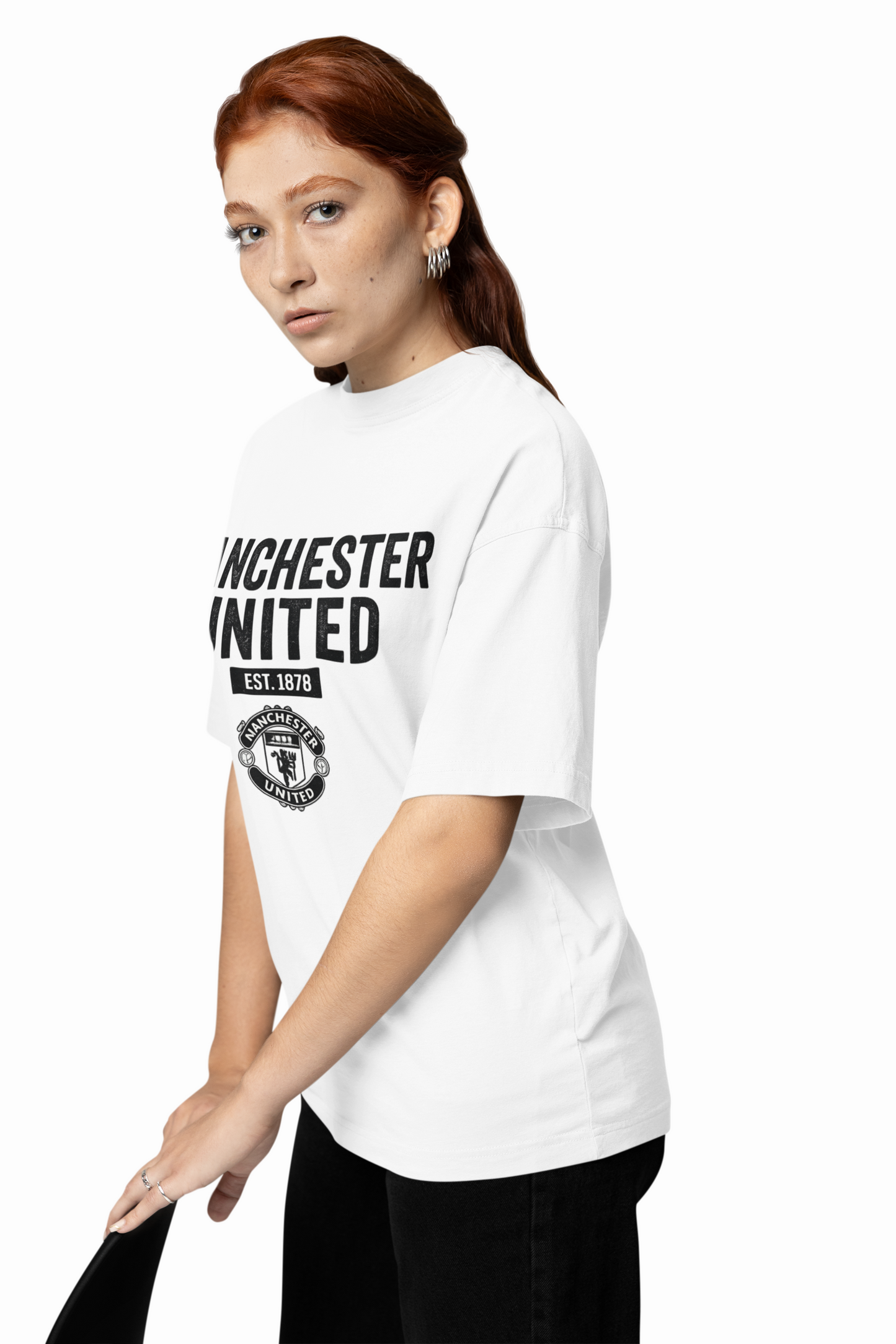 Manchester EST 1878 Oversized T-Shirt – Classic Football Tee