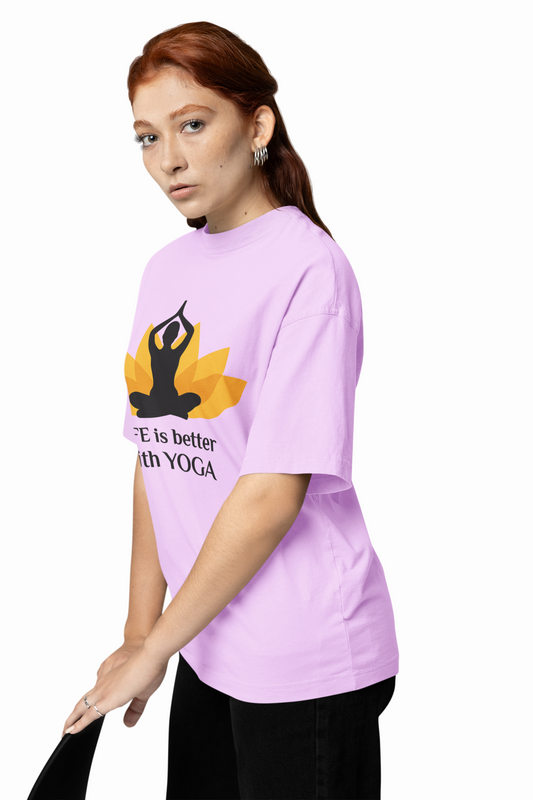 Zen Flow Relaxed T-Shirt Calm Minimal Streetwear Design Style