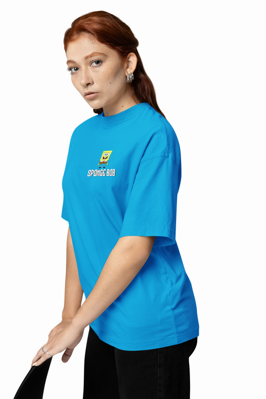 SpongeBob Cartoon Oversized T-Shirt