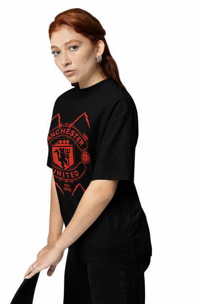Manchester Team Oversized T-Shirt – Football Fan Apparel