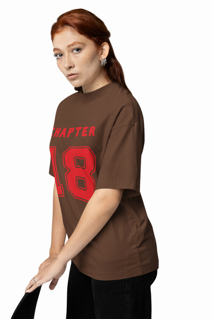 Chapter 18 Oversized T-Shirt Trendy Streetwear Style