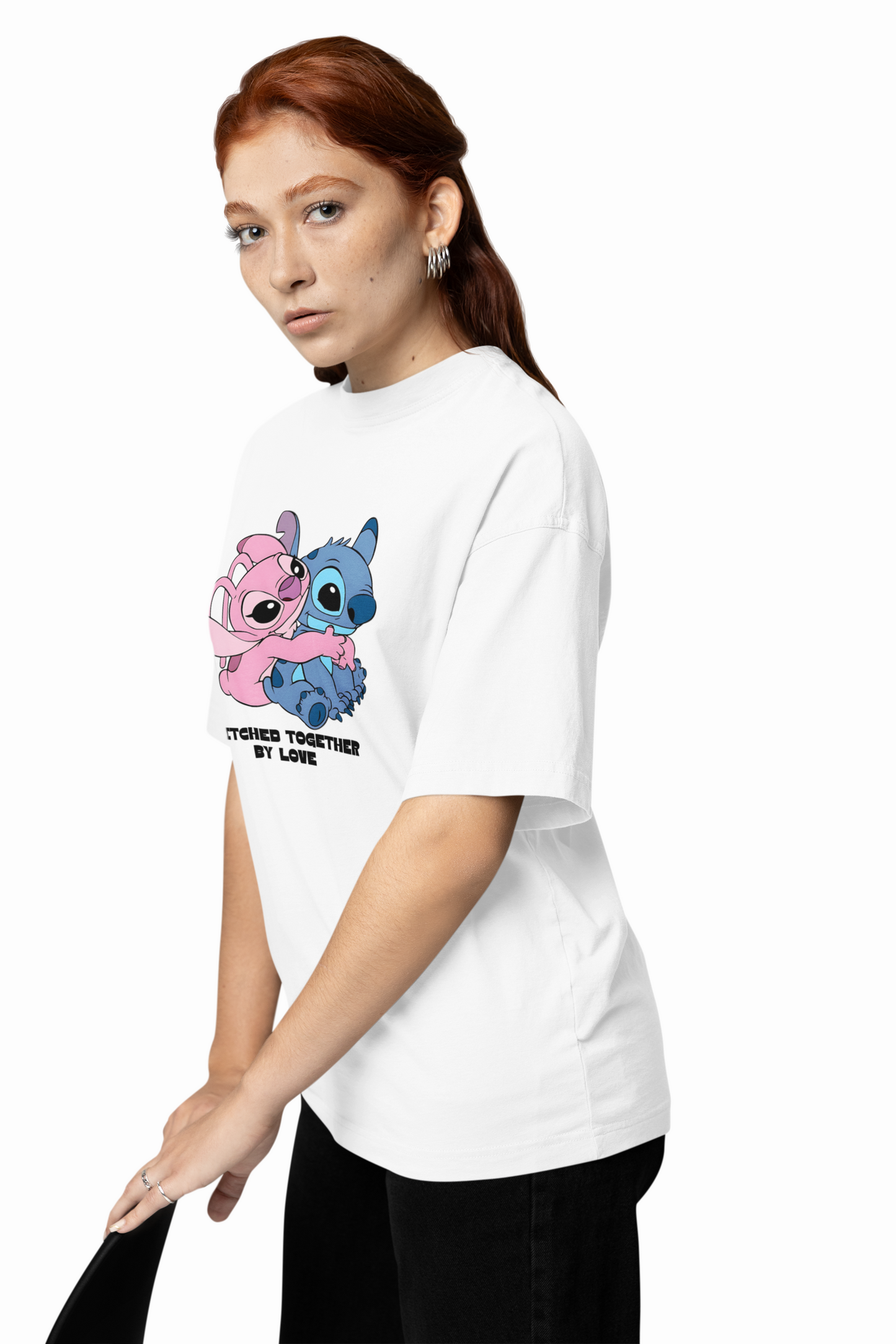 Together By Love Oversized T-Shirts for Romantic Casual Style