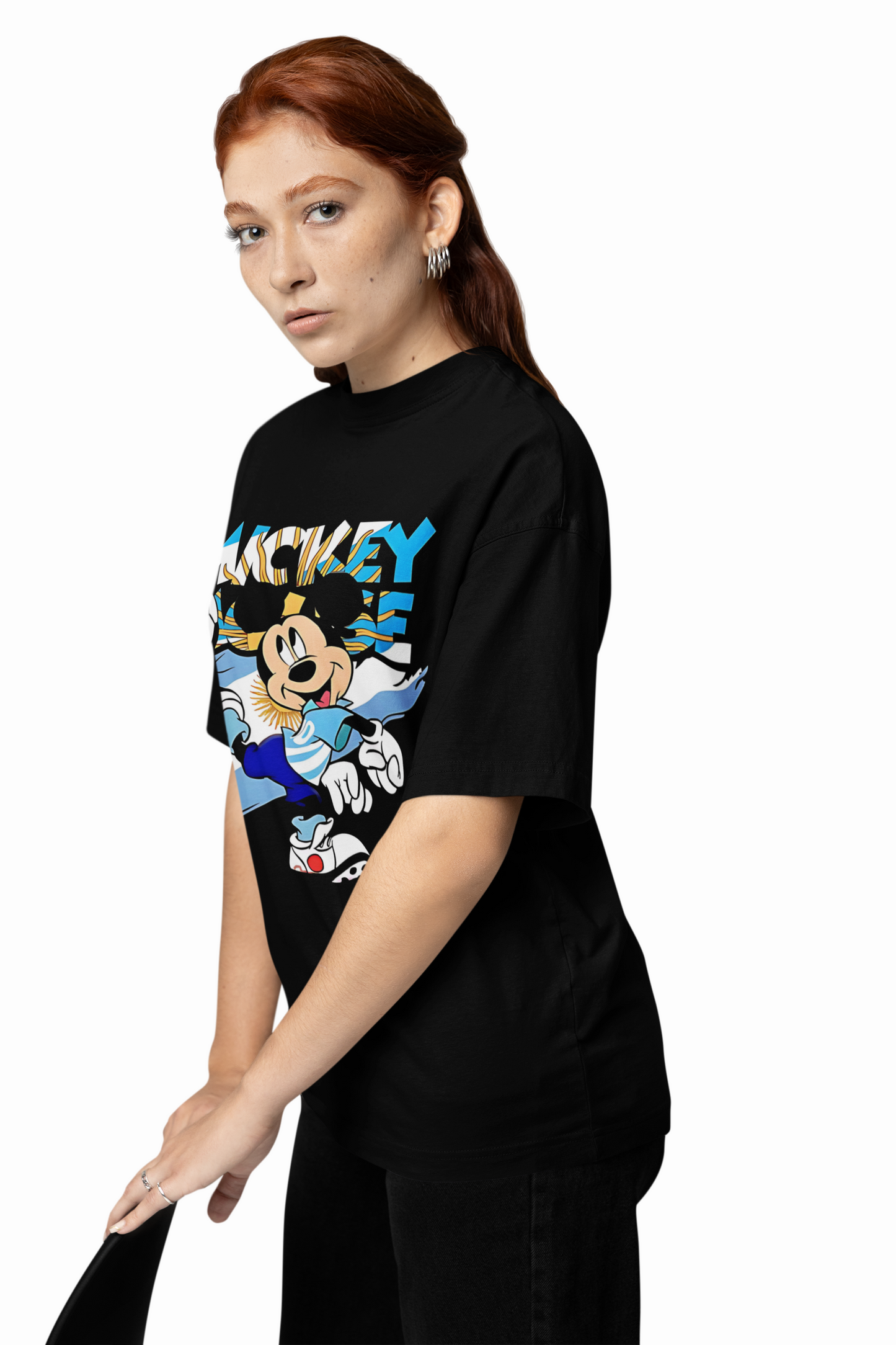 Mickey Soccer Oversized T-Shirts