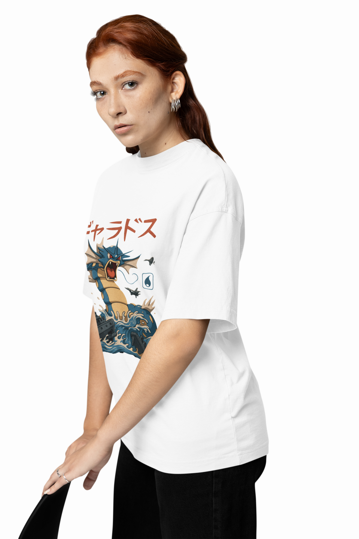 Gyarados Oversized T-Shirt Bold Pokémon Streetwear Tee